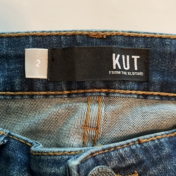 Kut From The Kloth Donna Ankle Skinny Mid Rise Size 2 - Picture 10 of 16